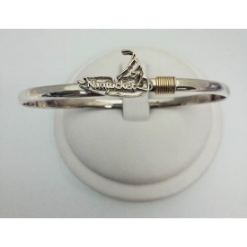 RA70254MBS Nantucket Map Bangle 